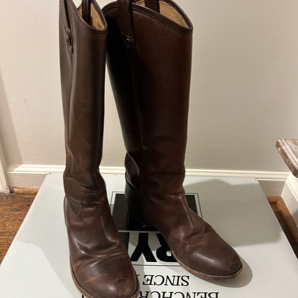 Frye Melissa button boots